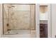 Bathroom featuring a glass shower and bath at 9440 N Sunset Rdg, Fountain Hills, AZ 85268