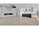 Spacious living area boasting fireplace, kitchen with island, and lots of natural light at 1602 E Cloud Rd, Phoenix, AZ 85086