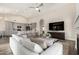 Inviting open-concept living space features modern kitchen, comfortable living room, and stylish dining area for relaxation at 21 W Pecan Pl, Tempe, AZ 85284