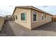 Backyard exterior of home with desert landscaping at 2753 S 85Th Way, Mesa, AZ 85209