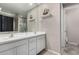 Bright bathroom with double vanity and decor at 2753 S 85Th Way, Mesa, AZ 85209