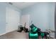 Spare bedroom featuring musical instruments and a large storage closet at 2753 S 85Th Way, Mesa, AZ 85209