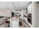 Stylish kitchen featuring a granite island, stainless steel appliances, and modern cabinetry at 2753 S 85Th Way, Mesa, AZ 85209