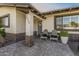 Cozy front porch with comfortable seating and brick accents at 3016 N 49Th St, Phoenix, AZ 85018