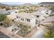 Aerial view of a beautiful two-story home with a tile roof and mature landscaping at 35317 N 31St Dr, Phoenix, AZ 85086