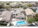 Well-maintained property featuring a private pool, large patio, and mature trees at 35317 N 31St Dr, Phoenix, AZ 85086