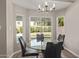Bright breakfast nook with backyard views and ample natural light, great for casual dining at 4536 E Beck Ln, Phoenix, AZ 85032