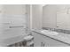 Clean bathroom with granite countertop and bath with shower at 701 Dylan Ct, Wickenburg, AZ 85390