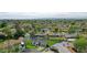 Aerial view of the home showcasing its location within a peaceful neighborhood and easy access to local amenities at 7801 N 4Th Pl, Phoenix, AZ 85020
