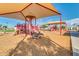 Fun playground with slides and shade structures, perfect for Gathering activities and enjoyment at 17743 W Verdin Rd, Goodyear, AZ 85338