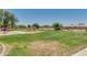 Community playground surrounded by green lawns and mature trees, perfect for outdoor recreation and Gathering enjoyment at 17743 W Verdin Rd, Goodyear, AZ 85338