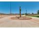 Cement walking path, lined with desert landscaping at 17743 W Verdin Rd, Goodyear, AZ 85338