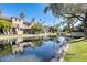 Exterior shot showcasing beautiful views of the waterway and well-maintained landscaping at 2338 W Lindner Ave # 22, Mesa, AZ 85202