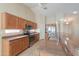 Bright kitchen with modern appliances, granite countertops, and ample cabinet storage space at 2433 E Hancock Trl, Casa Grande, AZ 85194