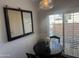 A view of the dining area with a round table and a pendant light at 2905 E Montecito Ave, Phoenix, AZ 85016