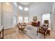 Bright living room with high ceilings and clerestory windows at 7317 W Southgate Ave, Phoenix, AZ 85043