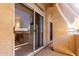 Relaxing private balcony with slider, enhancing indoor-outdoor living at 10410 N Cave Creek Rd # 1078, Phoenix, AZ 85020