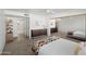 Serene bedroom featuring neutral tones, mirrored closet doors, and ample natural light at 11604 S Ki Rd, Phoenix, AZ 85044