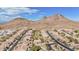 Community aerial view featuring desert landscaping with mountain backdrop at 14244 N 14Th Pl, Phoenix, AZ 85022