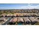 Scenic aerial view of an Arizona neighborhood near a golf course and desert landscape at 202 W Twin Peaks Pkwy, San Tan Valley, AZ 85143