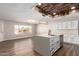 Updated kitchen featuring a wood island and stylish lighting at 2149 S Olivewood --, Mesa, AZ 85209