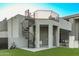 Unique home featuring a spiral staircase leading to a rooftop deck with modern architectural design at 29501 N 76Th St, Scottsdale, AZ 85266