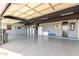 Spacious garage featuring epoxy floors, overhead lighting, and ample room for storage at 29501 N 76Th St, Scottsdale, AZ 85266