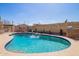 Sparkling swimming pool in a private backyard, perfect for relaxation and recreation at 4111 W Hayward Ave, Phoenix, AZ 85051