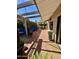 Charming brick patio with a covered pergola, perfect for outdoor relaxing and entertaining at 4800 N 68Th St # 104, Scottsdale, AZ 85251