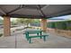 Community picnic area featuring a covered structure with a picnic table at 8005 S 69Th Ln, Laveen, AZ 85339