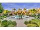 Resort-style community pool area with well-maintained landscaping, cabanas, and lounge chairs at 4777 S Fulton Ranch Blvd # 1103, Chandler, AZ 85248