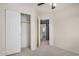 This bedroom features a closet, doorway and neutral carpet, creating a warm and welcoming space at 833 W Cholla St, Casa Grande, AZ 85122