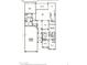 A detailed floor plan featuring the layout of the home, including bedrooms, bathrooms, and living spaces at 10246 W Oberlin Way, Peoria, AZ 85383