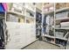 Spacious walk-in closet features custom shelving to maximize organization and storage space at 10246 W Oberlin Way, Peoria, AZ 85383