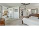 Bedroom with walk-in closet and access to other rooms at 12822 W Ballad Dr, Sun City West, AZ 85375