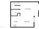 This is the floorplan of the ground floor of the house displaying the kitchen, dining, and living rooms at 2121 S Pennington -- # 58, Mesa, AZ 85202