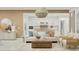 Comfortable living room featuring a neutral color palette, stylish furniture, and an open layout at 3783 E Gold Mountain Ave, San Tan Valley, AZ 85143