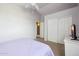 Bedroom features carpet, ceiling fan, and closet at 4617 E Montgomery Rd, Cave Creek, AZ 85331