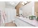 Inviting bathroom with modern fixtures, granite countertops, and a bathtub with shower at 5505 E Mclellan Rd # 41, Mesa, AZ 85205