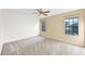 Spacious bedroom with large windows, neutral carpet, and ample natural light at 5505 E Mclellan Rd # 41, Mesa, AZ 85205