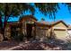 Charming single-story home with a well-maintained lawn and desert landscaping at 6350 S Wilson Dr, Chandler, AZ 85249