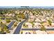 Aerial view of property at 654 W Natal Cir, showcasing the neighborhood at 654 W Natal Cir, Mesa, AZ 85210