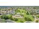 A beautiful community park features sports courts and playground in the neighborhood at 654 W Natal Cir, Mesa, AZ 85210