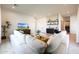 Spacious living room featuring a modern sectional sofa and stylish decor at 670 E Woburn Ln, Phoenix, AZ 85085