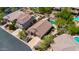 Well-maintained single-story home with lush desert landscaping and a private backyard oasis at 7544 E Sierra Morena Cir, Mesa, AZ 85207