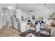 Open-concept living space with stainless steel appliances and dining area at 7544 E Sierra Morena Cir, Mesa, AZ 85207