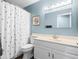 Cozy bathroom featuring a shower/tub, vanity, and sink for everyday use at 7726 W Cameron Dr, Peoria, AZ 85345