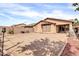 Expansive backyard offering ample space for outdoor activities and entertainment at 1409 E Mayfield Dr, San Tan Valley, AZ 85143