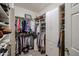 Walk-in closet with ample storage and hanging space for clothes and accessories at 19700 N 76Th St # 1124, Scottsdale, AZ 85255
