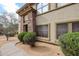 Exterior corner shot of the building, showcasing desert landscaping at 19700 N 76Th St # 1124, Scottsdale, AZ 85255